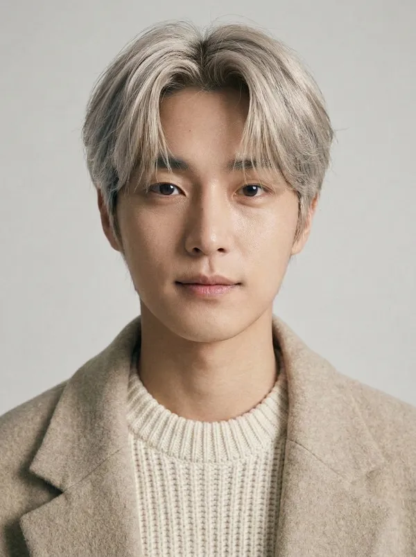 Cool platinum blonde